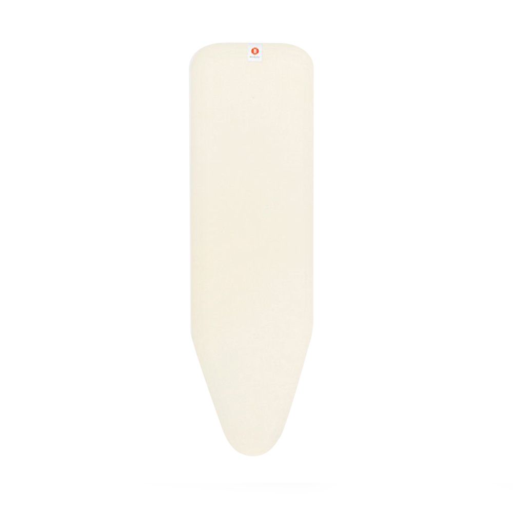 Brabantia Ironing Board Cover - 124x38 cm, Foam Underlay, Ecru  