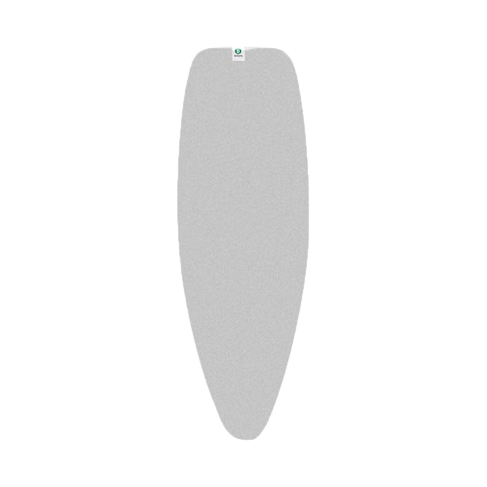 Brabantia Ironing Board Cover - 135x45 cm, Foam Underlay, Metallic