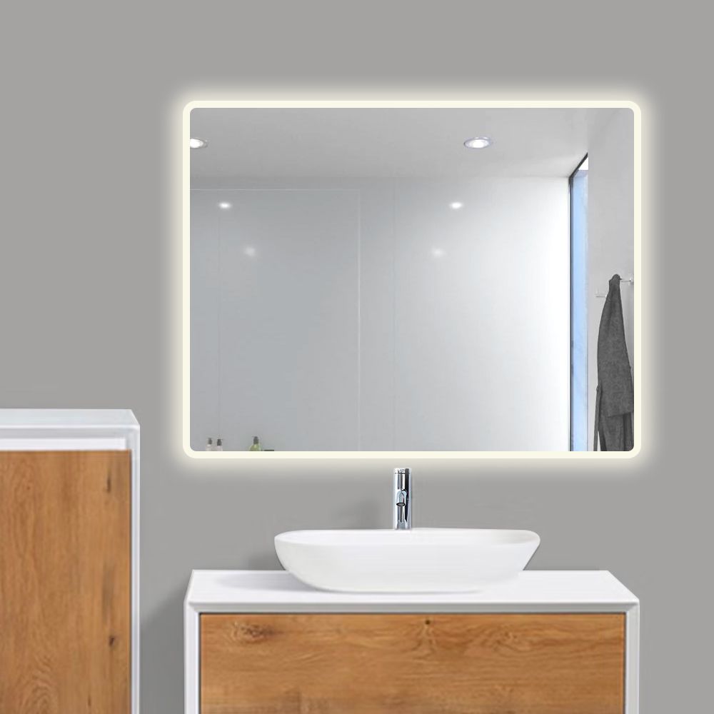 Bernstein Mirror with LED Light & Sensor 90cm (W)