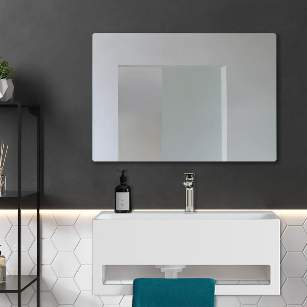 Bernstein Rectangle Bathroom Wall Mirror - 100cm (W)