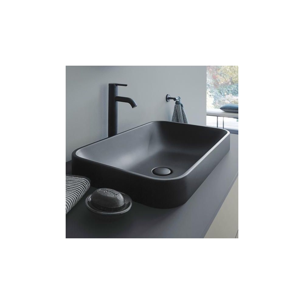 Duravit CounterTop Wash Basin 60(W)x40(D) cm Incl. Waste Set - Matt Black