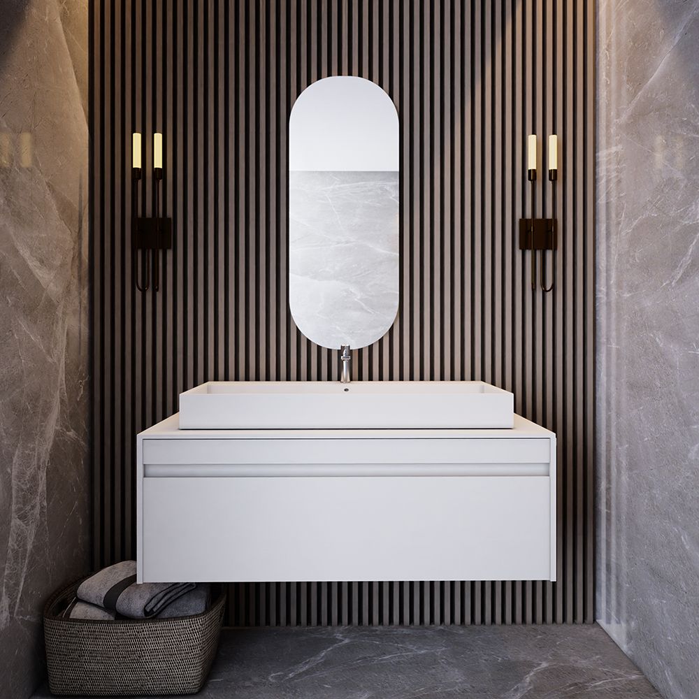 Duravit Bathroom Furniture 120cm (W) Matt White