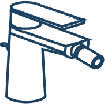 Bidet Mixer Tap